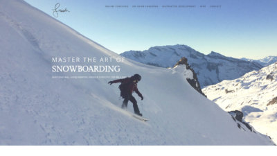 best website elementor freshsnowboarding.com screenshot of an excellent website
