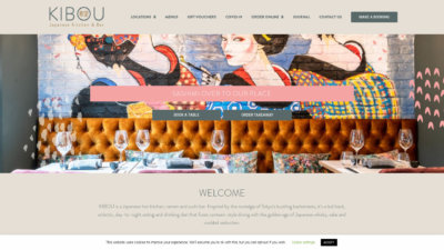 best website elementor kibou.co .uk screenshot of an excellent website