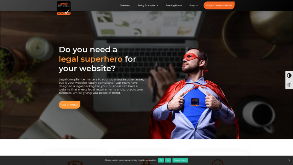 best website elementor staylegal.co .uk screenshot of an excellent website